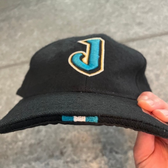 NWT Nike Jacksonville Jaguars Wool Fitted Cap 6 7/8 Team Official Sideline Hat - Picture 3 of 11